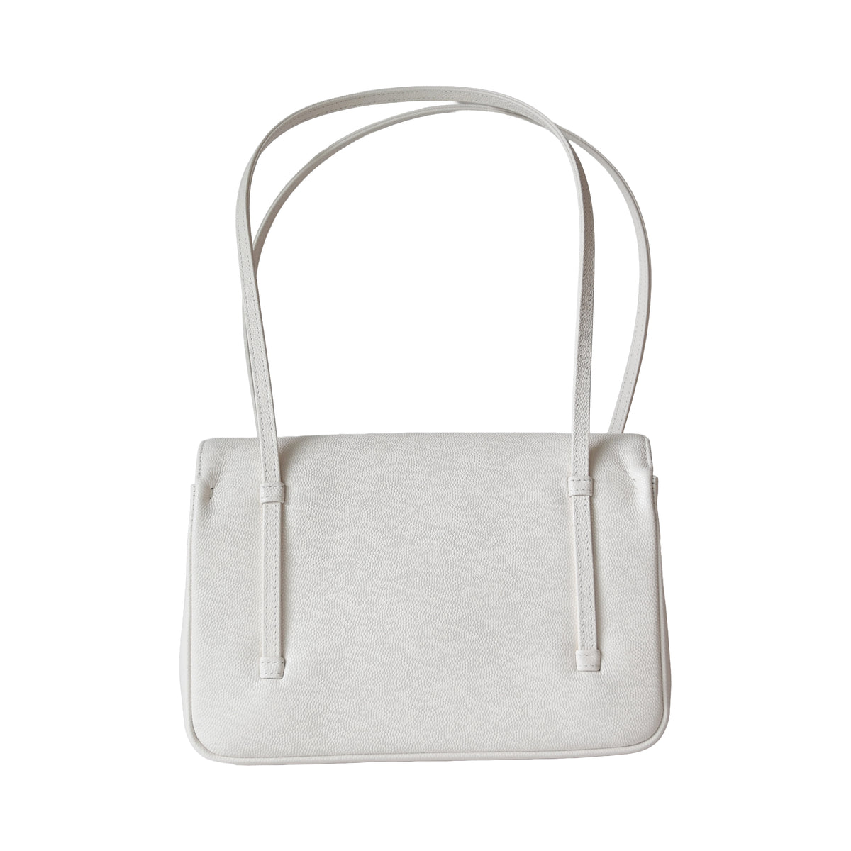Chanel Small Preppy Coco Flap Bag White