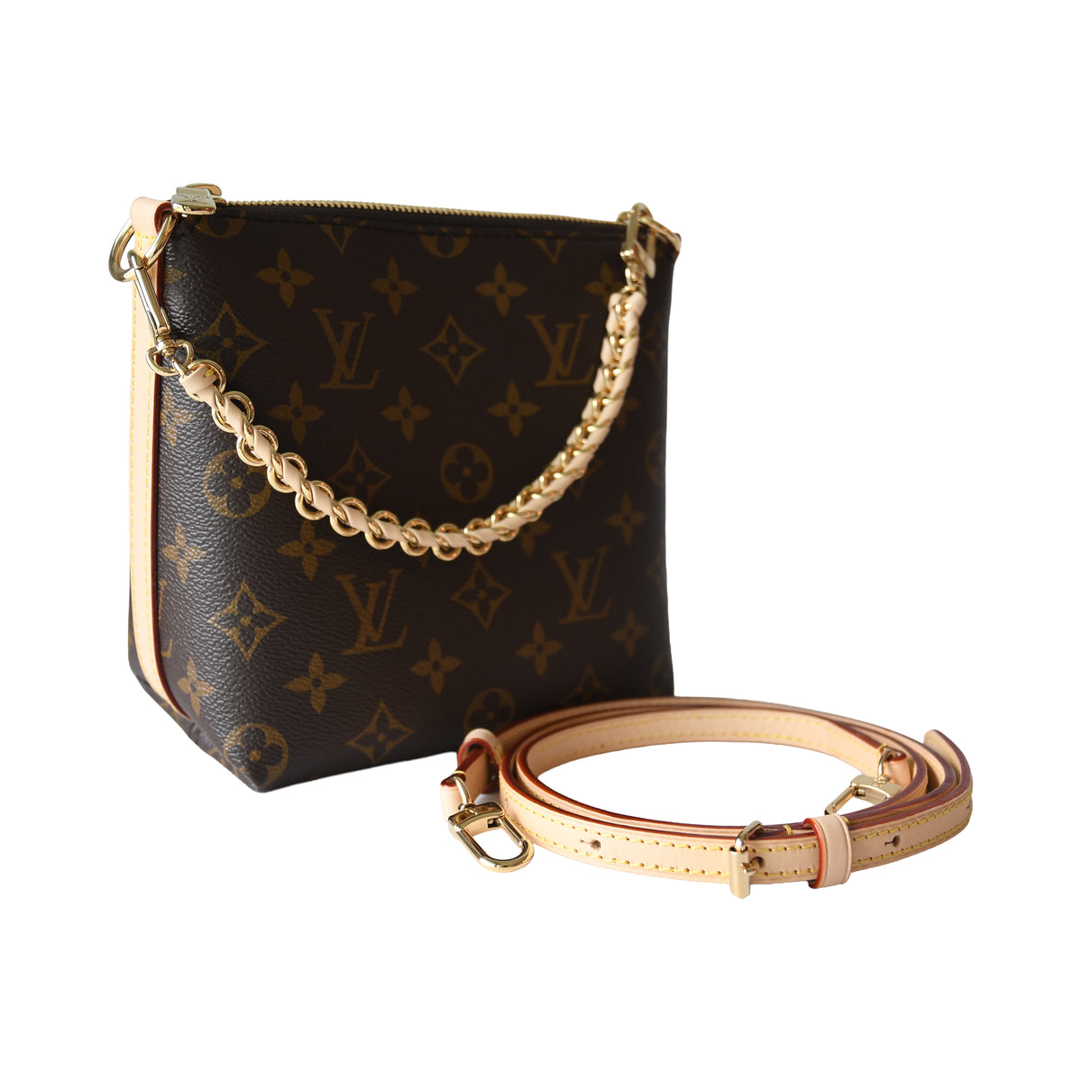 Louis Vuitton Monogram Multipass Mini Bag Brown