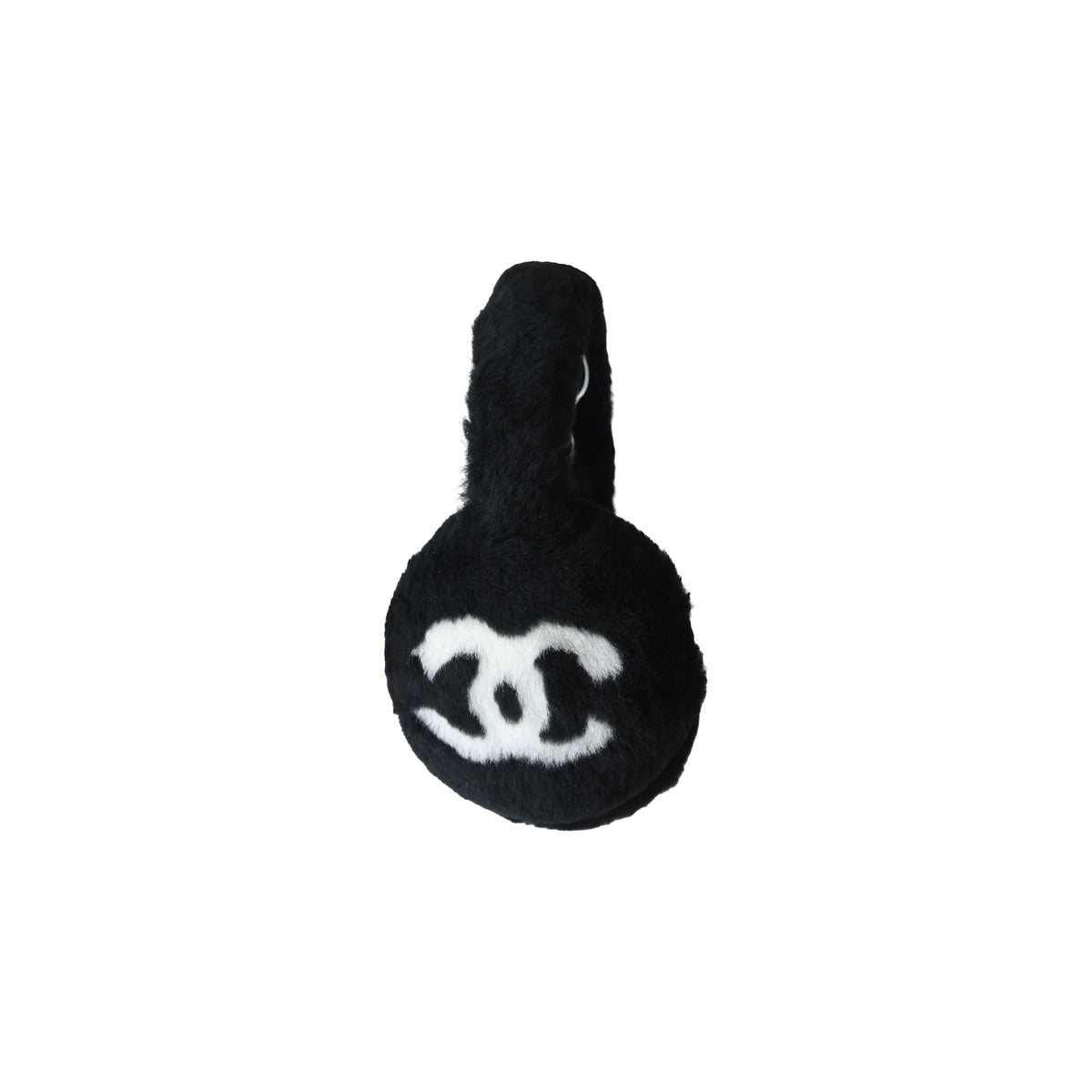 Chanel CC Earmuffs Black-NOBLEMARS