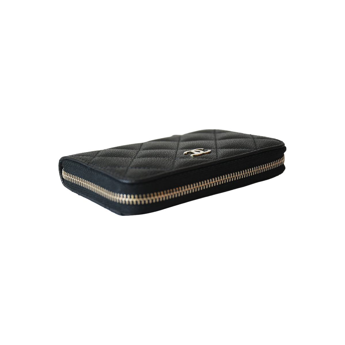 Chanel 26K Classic Zipped Coin Purse Black -Noblemars