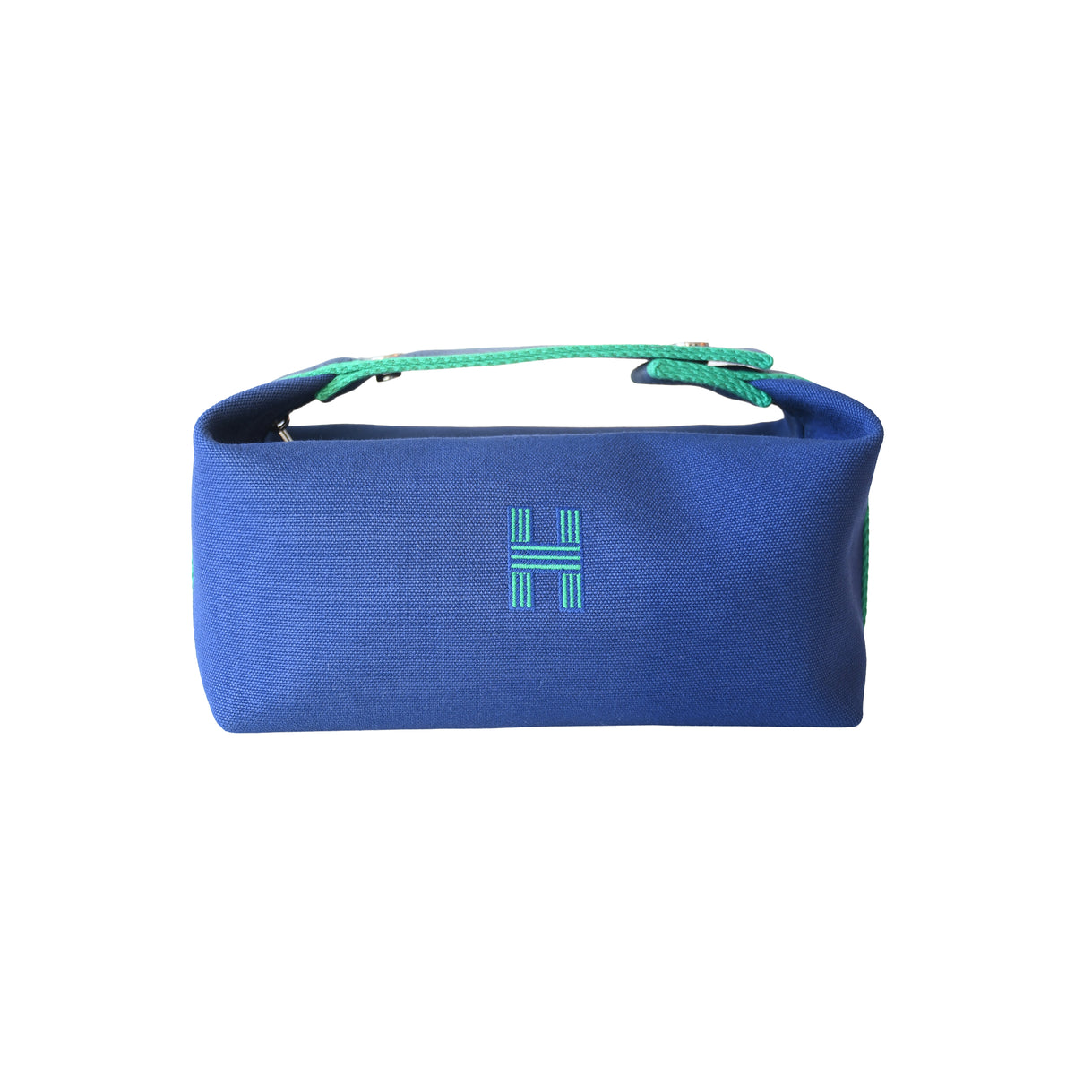 Hermes PM Bride a Brac Case Blue Vert-NOBLEMARS