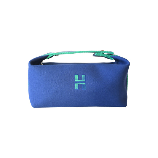 Hermes PM Bride a Brac Case Blue Vert-NOBLEMARS