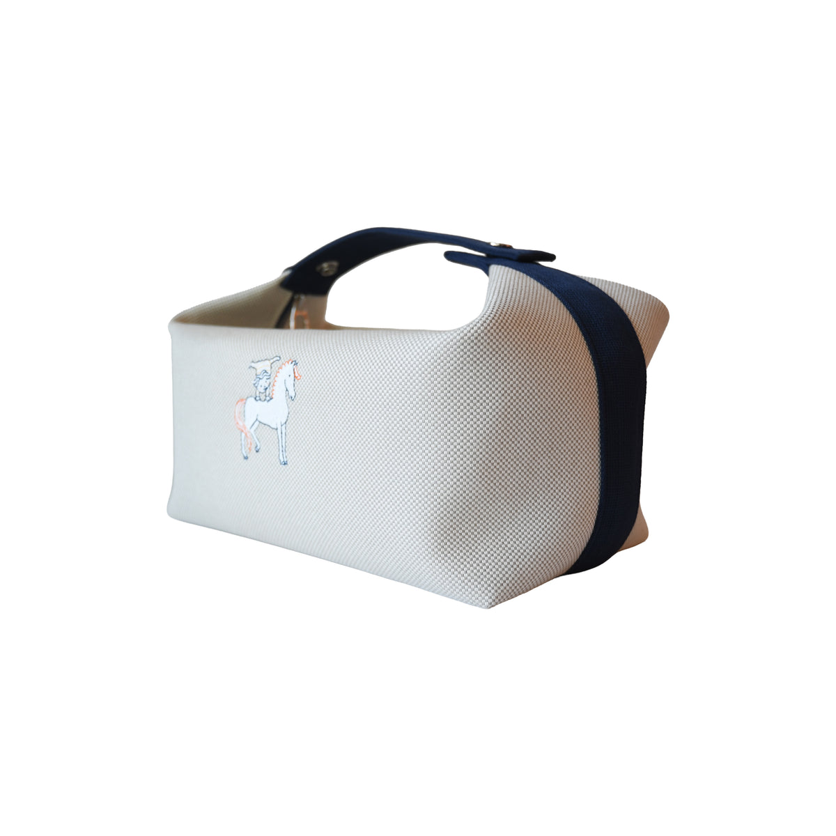 Hermes GM Bride a Brac Cabriole Case Gris Perle-NOBLEMARS