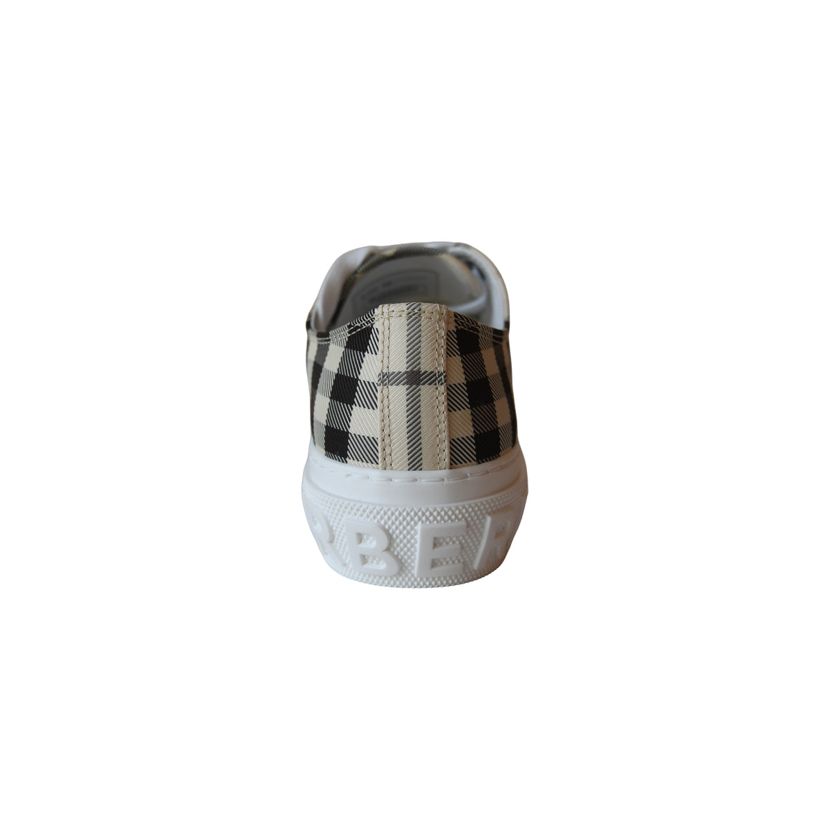 Burberry Vintage Check Cotton Canvas Sneakers-NOBLEMARS
