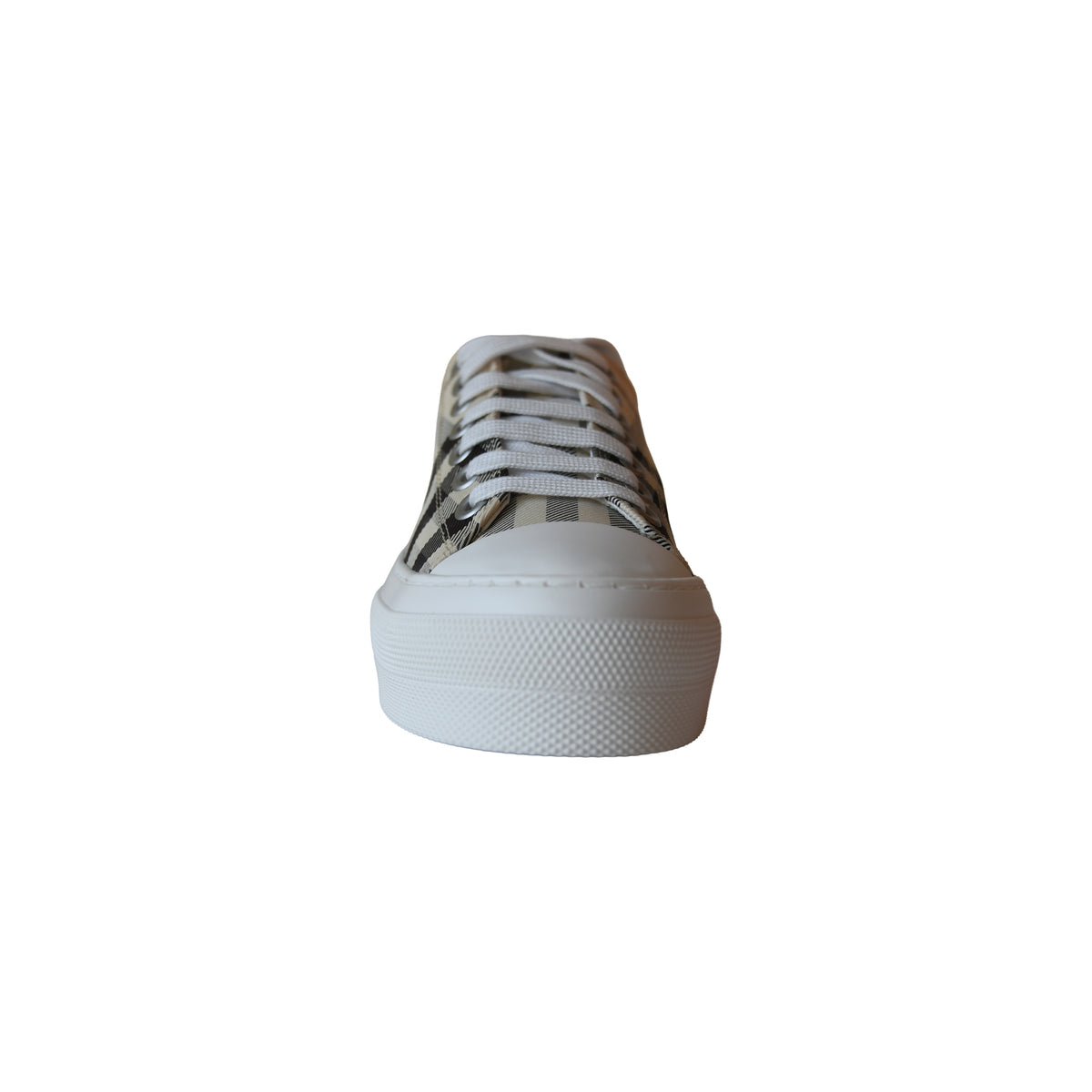 Burberry Vintage Check Cotton Canvas Sneakers-NOBLEMARS