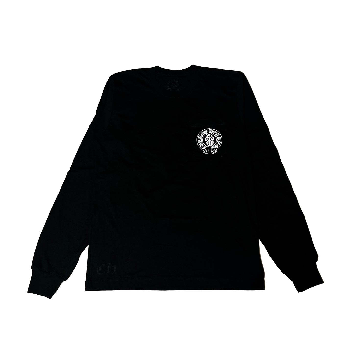 Chrome Hearts American Flag L/S T-Shirt Black