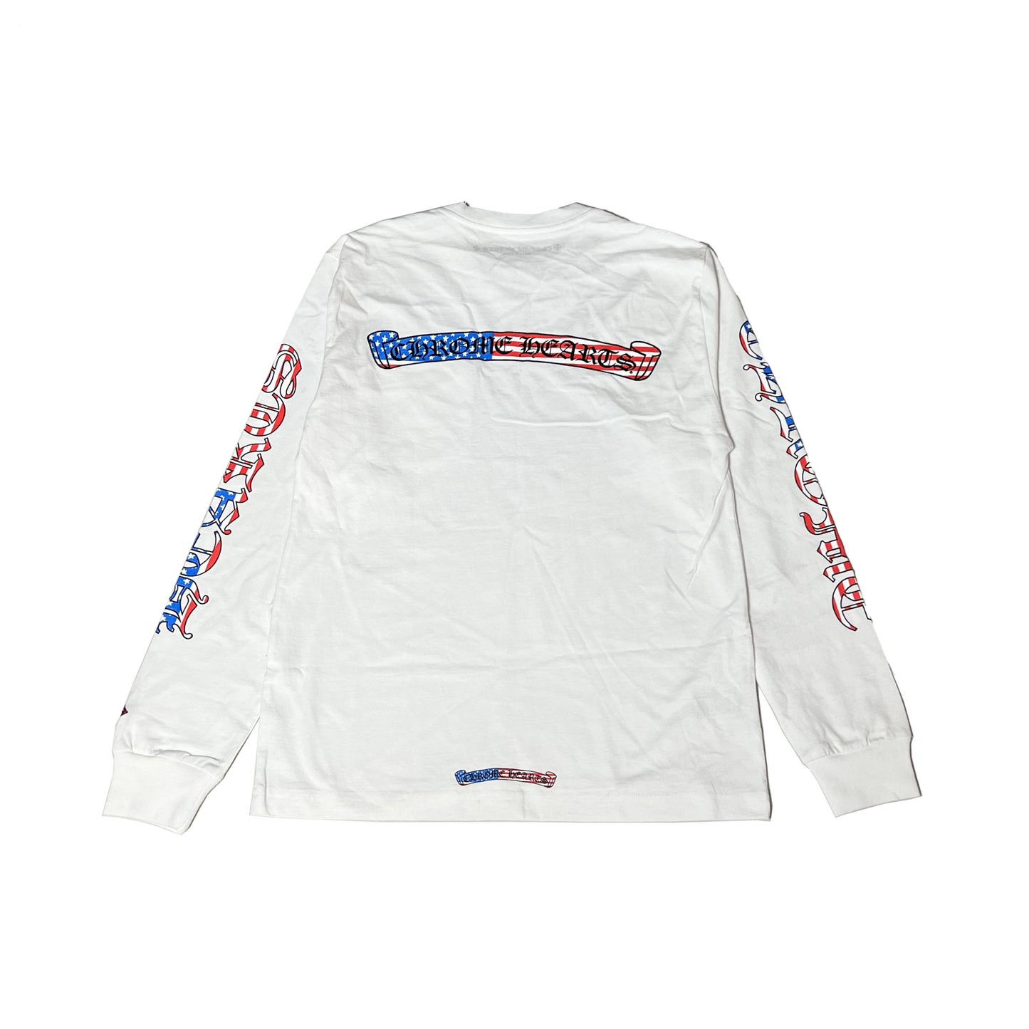 Chrome Hearts America L/S T-Shirt White