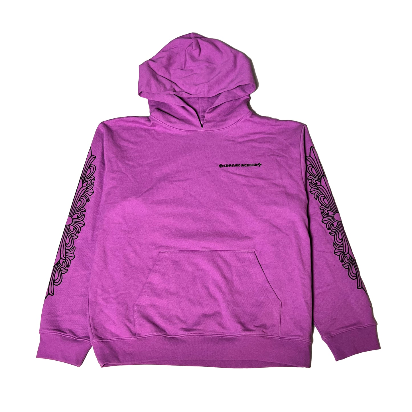 Chrome Hearts Matty Boy Spider Web Hoodie Purple