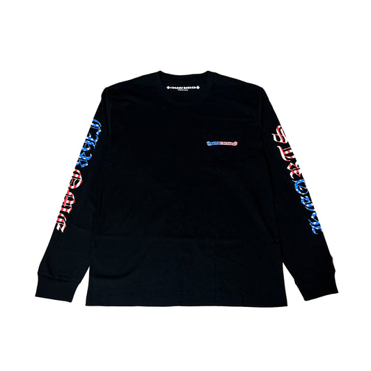 Chrome Hearts America L/S T-Shirt Black