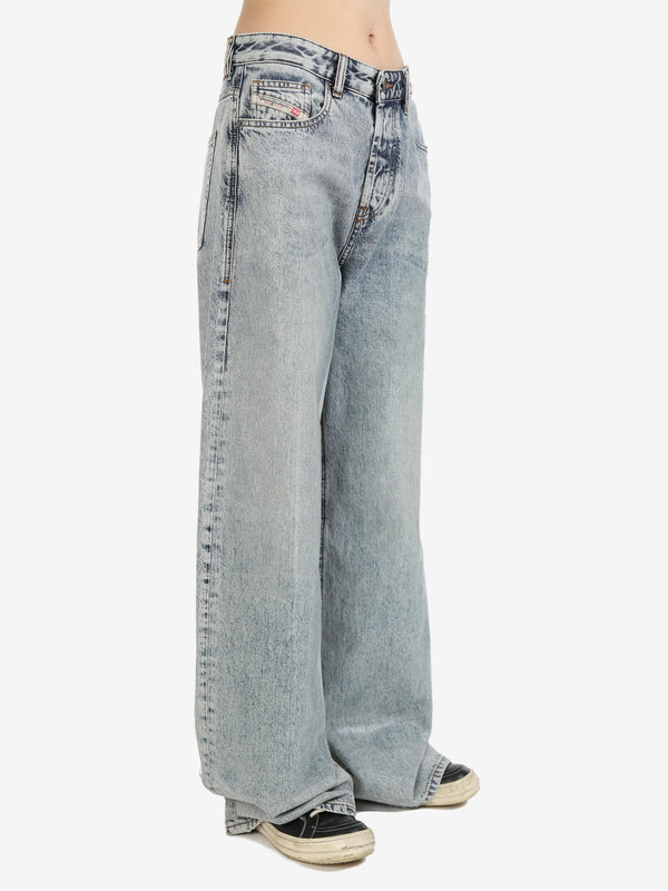 DIESEL Women Straight Jeans-NOBLEMARS