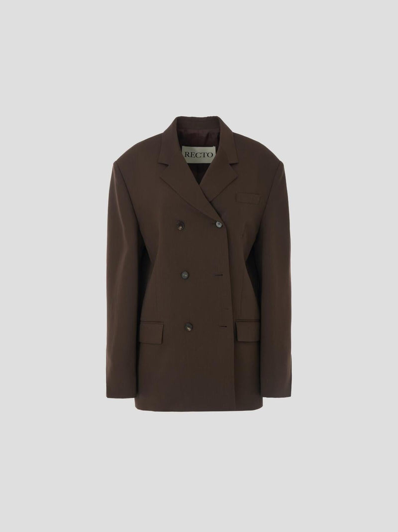 RECTO Women Cesare Double Breasted Tailored Jacket