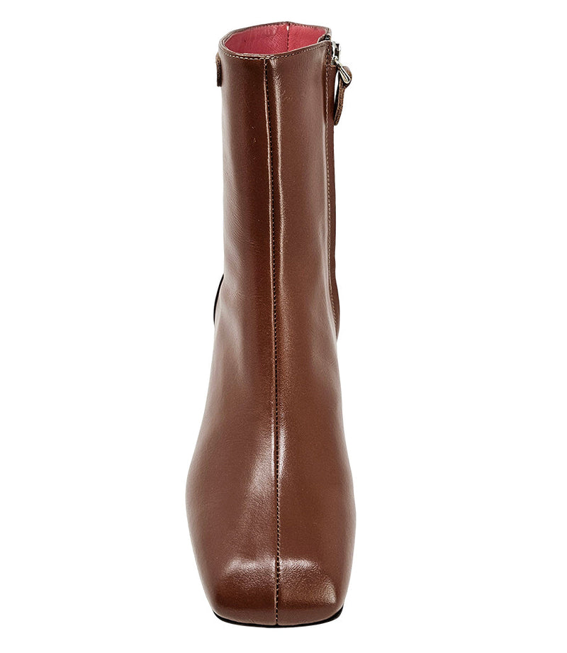 Madison Maison™ The Keli Chocolate Ankle Boot-NOBLEMARS
