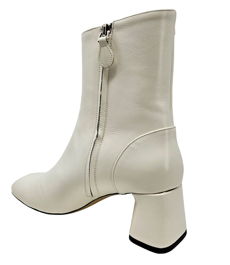 Madison Maison™ The Keli Off White Ankle Boot-NOBLEMARS
