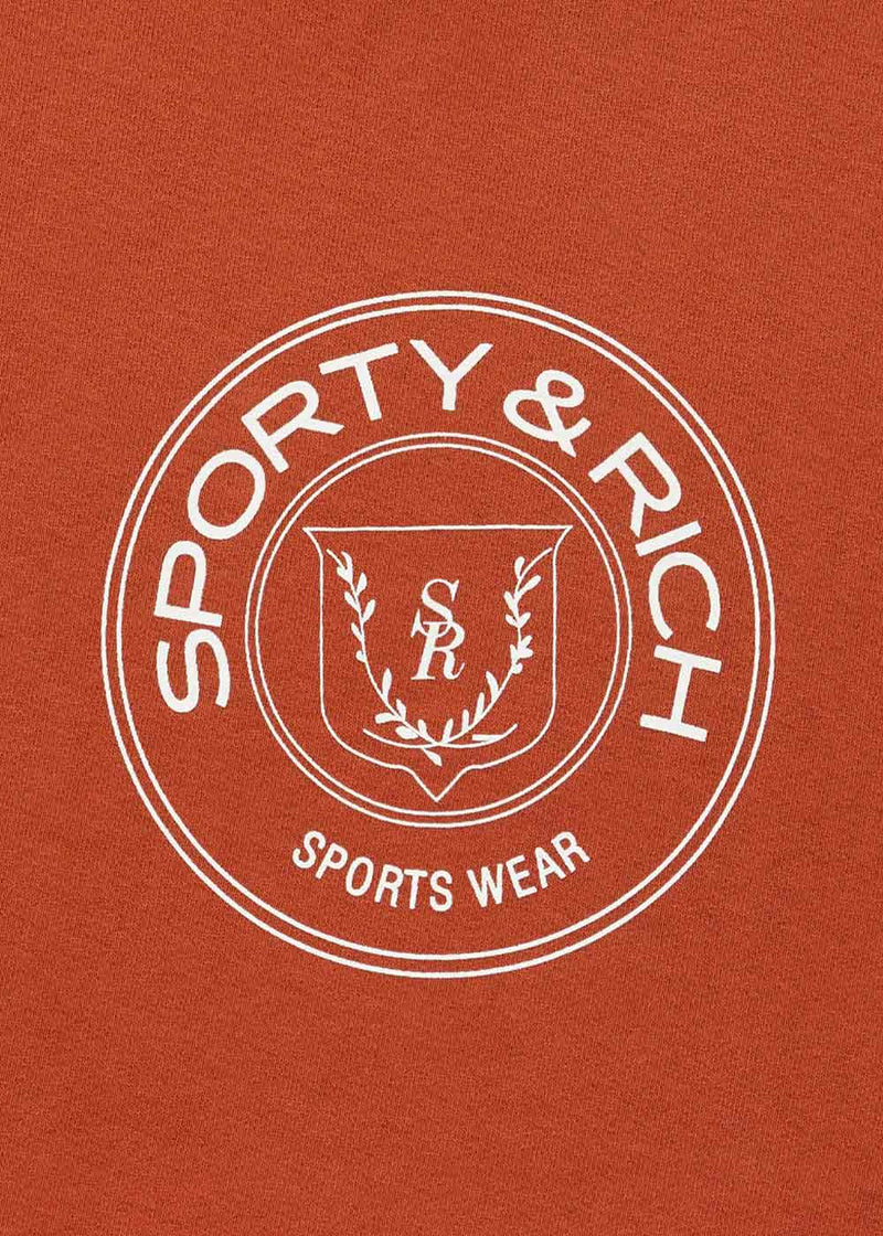 Sporty & Rich Rust Monaco Sweatshirt - NOBLEMARS