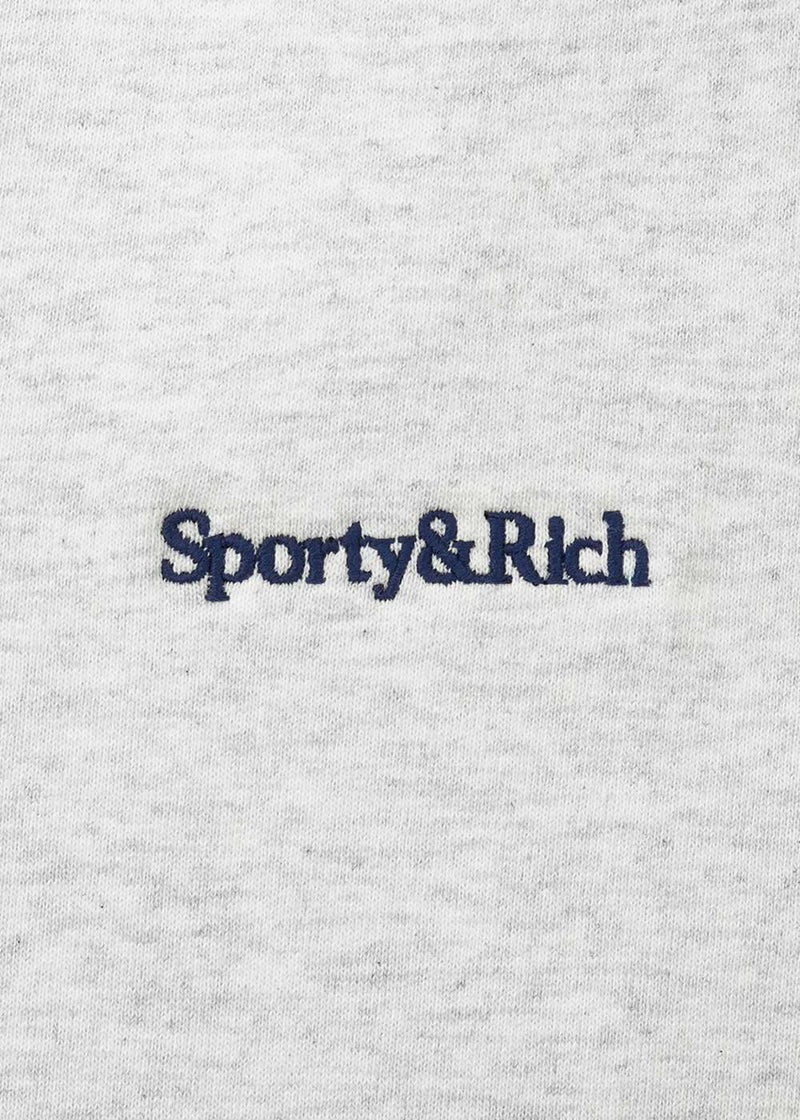 Sporty & Rich Serif Logo Hoodie - NOBLEMARS