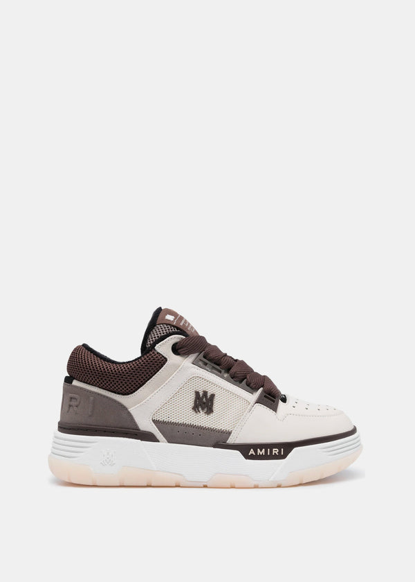 AMIRI Brown & White MA-1 Sneakers - NOBLEMARS