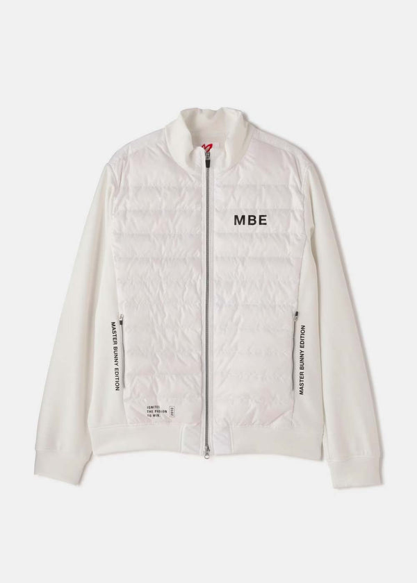 MASTER BUNNY EDITION White Polyester Ripstop Water Repellent Down Blouson - NOBLEMARS