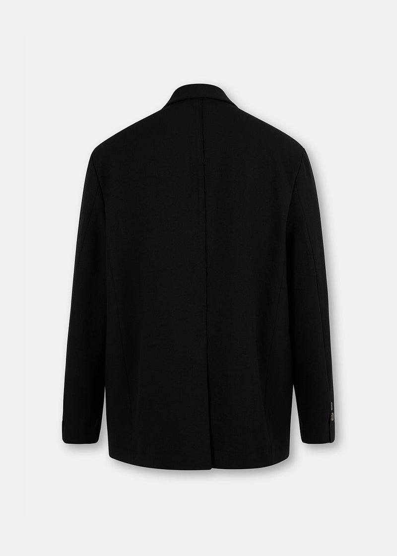 Song For The Mute Black Square Blazer