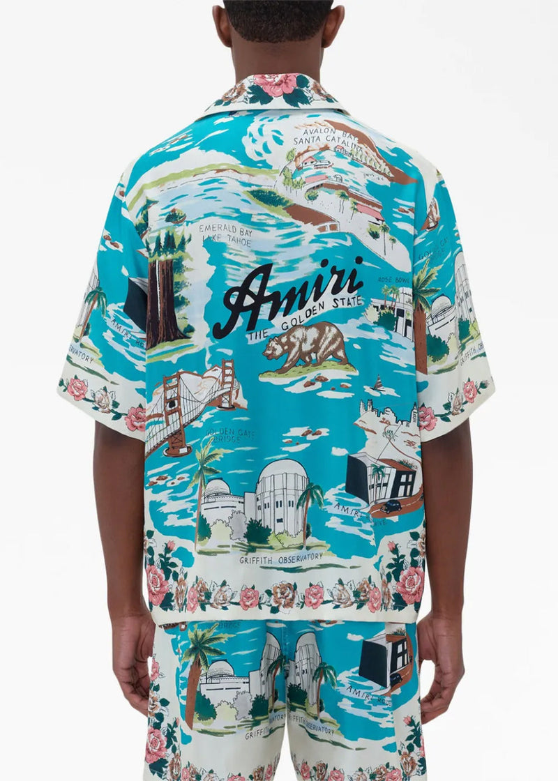 AMIRI Multicolor Hawaiian Bowling Shirt - NOBLEMARS