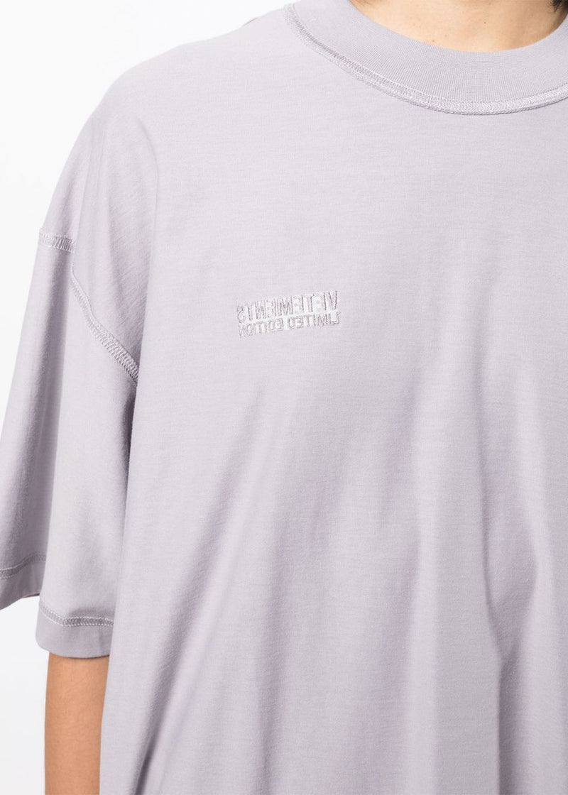 VETEMENTS Purple Lilac Inside-Out T-Shirt - NOBLEMARS