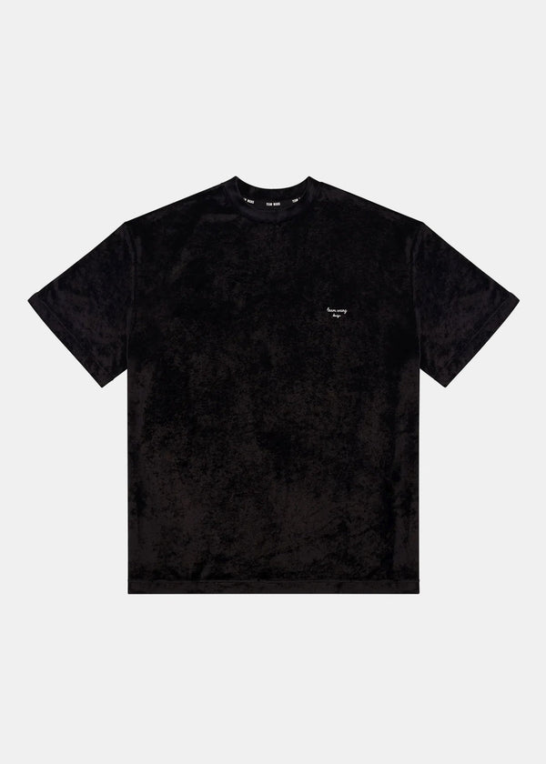 TEAM WANG Black Stay For The Night T-Shirt - NOBLEMARS