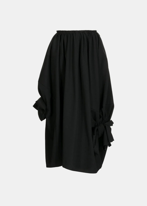 Comme des Garçons Comme des Garçons Black Bow-Detail Skirt - NOBLEMARS