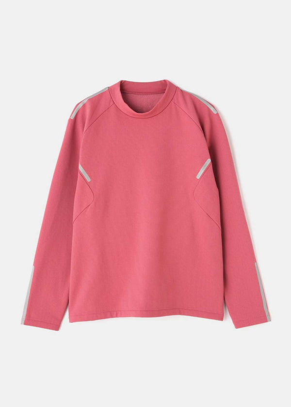 PGG Pink Polyester Yarn Knit Polo - NOBLEMARS