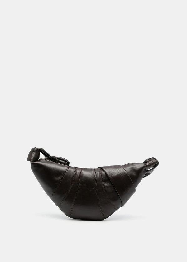 Lemaire Dark Chocolate Small Croissant Bag - NOBLEMARS