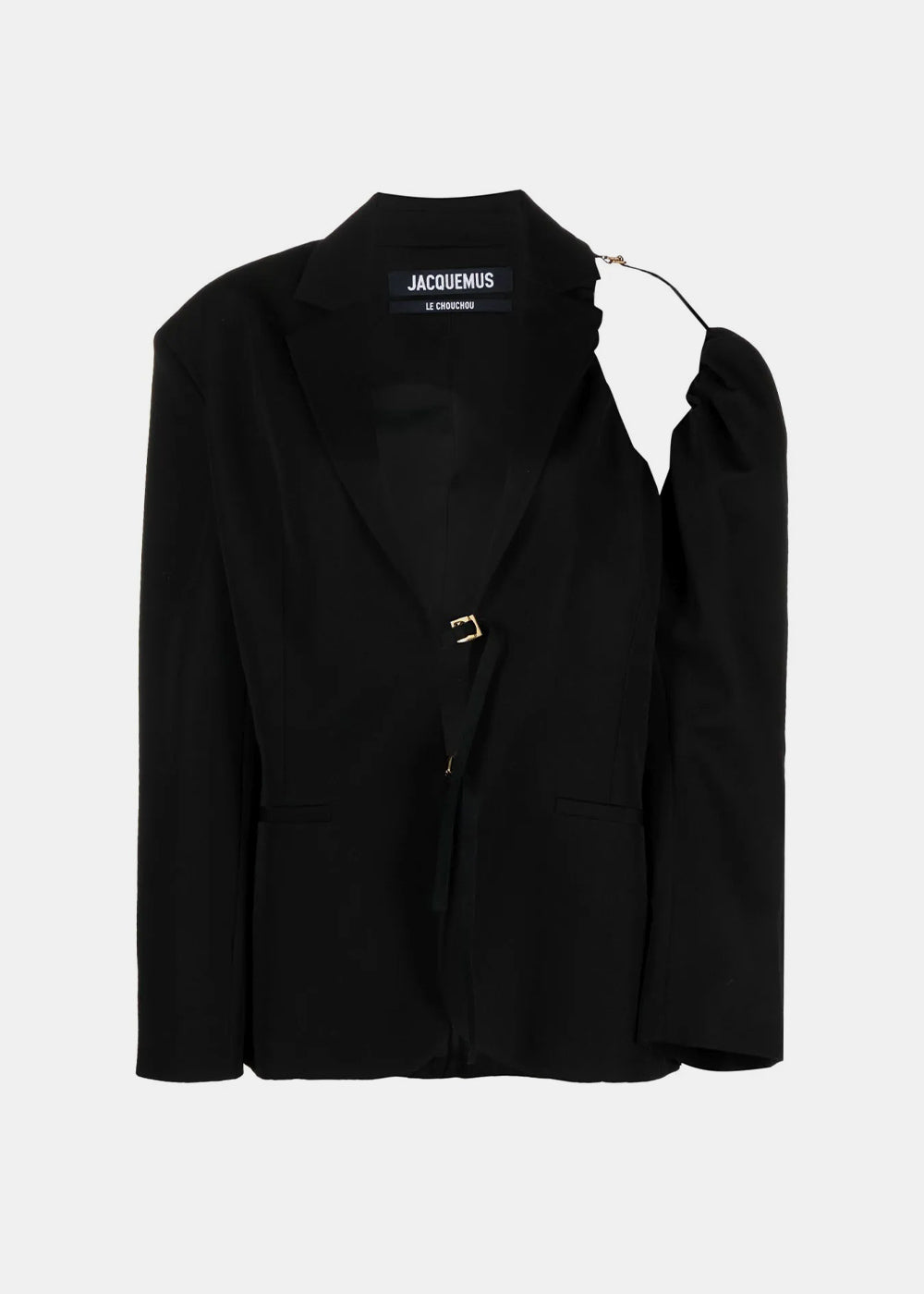 La Veste Croissant virgin wool jacket