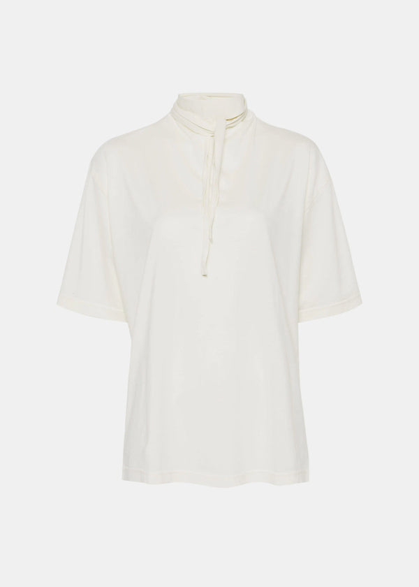 LEMAIRE Lemon Glaze Belted Rib T-shirt Dress - NOBLEMARS