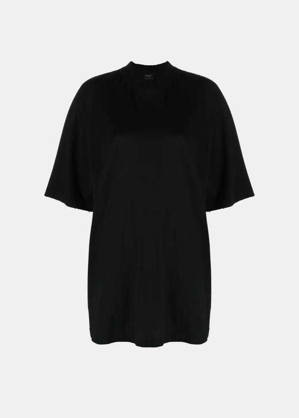 Balenciaga Black Distressed T-Shirt - NOBLEMARS