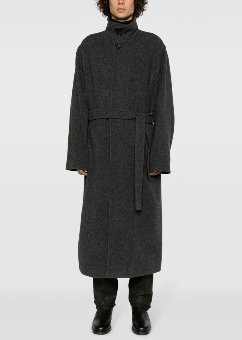 LEMAIRE Grey Bathrobe Coat - NOBLEMARS