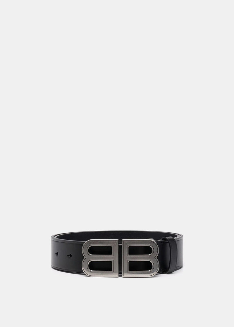 Balenciaga Hourglass Large Belt in Black