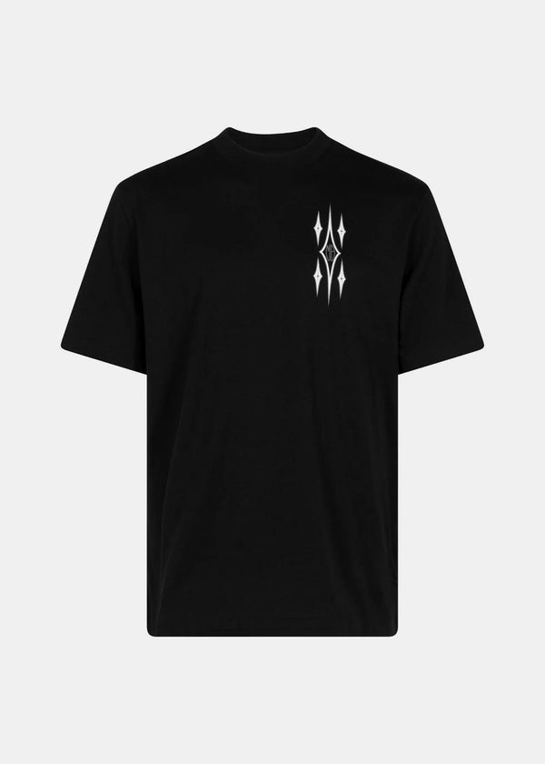 AMIRI Black Argyle T-Shirt - NOBLEMARS