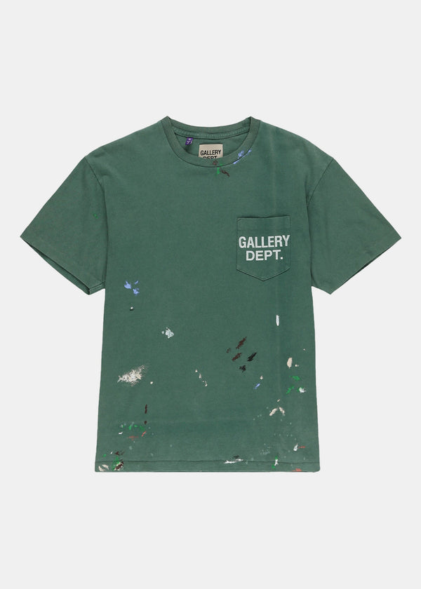 GALLERY DEPT. Green Vintage Logo T-shirt - NOBLEMARS