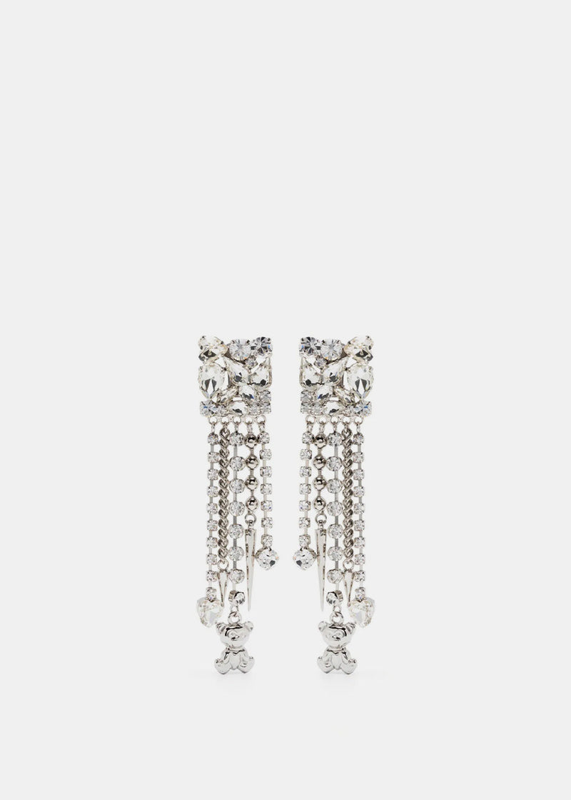 Alessandra Rich Squared Chandelier Earrings - NOBLEMARS