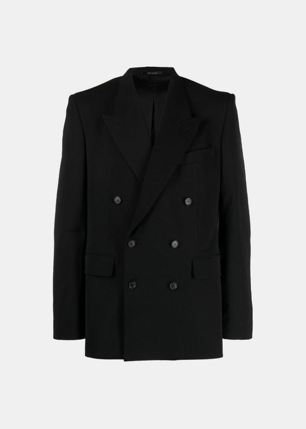 Balenciaga Black Tailored Jacket - NOBLEMARS