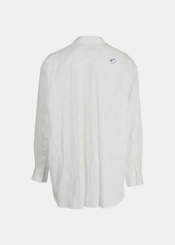 ADER error White Textured-Finish Shirt