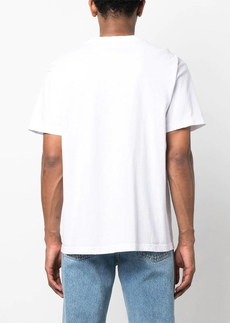 Sporty & Rich White Wellness Cotton T-shirt - NOBLEMARS