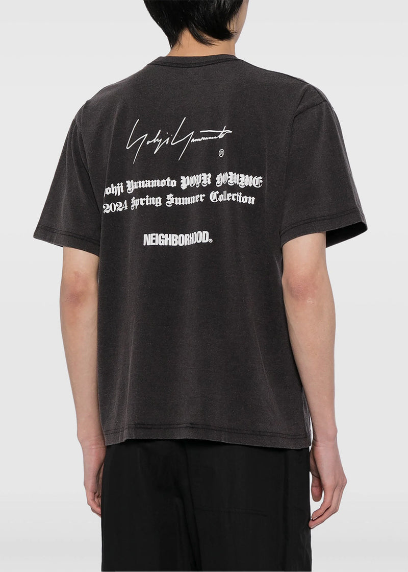 YOHJI YAMAMOTO Grey NEIGHBORHOOD Graphic-Print T-Shirt - NOBLEMARS