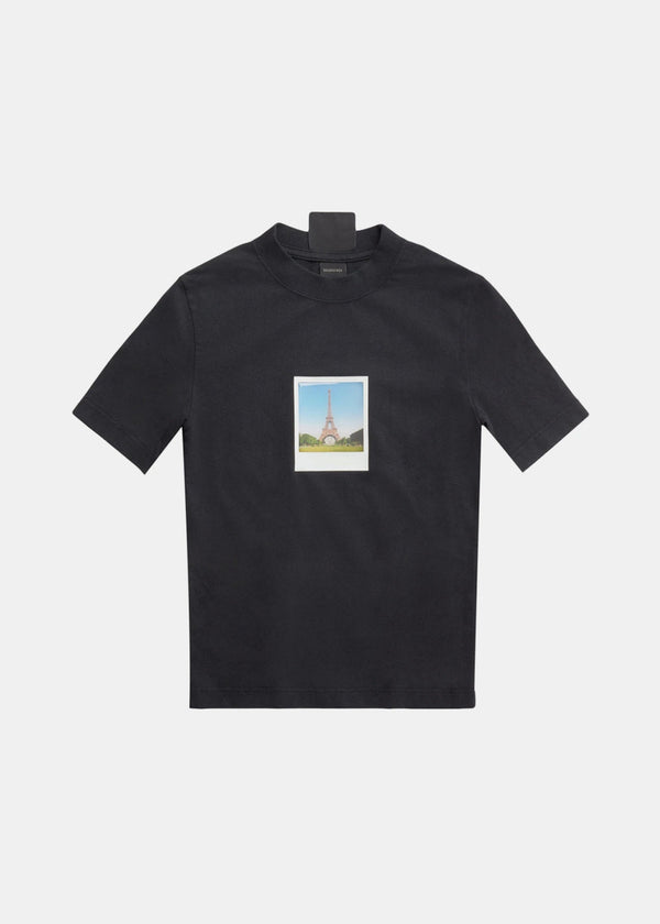 Balenciaga Black Polaroid T-shirt