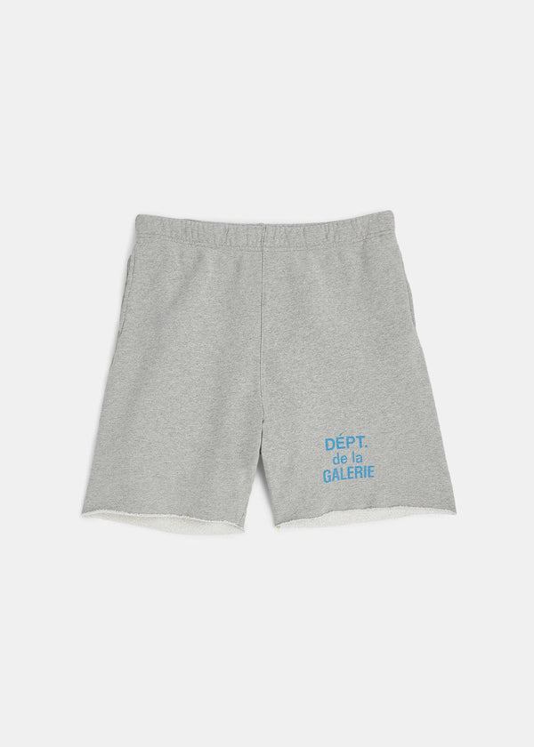 Gallery Dept. Grey French Logo Sweat Shorts - NOBLEMARS