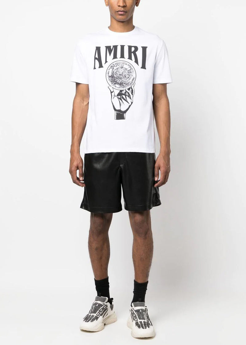 Amiri White Crystal Ball T-shirt - NOBLEMARS