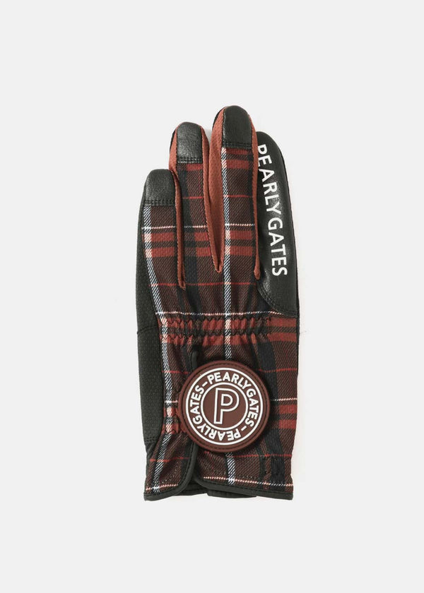 PEARLY GATES Red Moisture-Wicking And Heat-Generating Synthetic Leather Gloves - NOBLEMARS