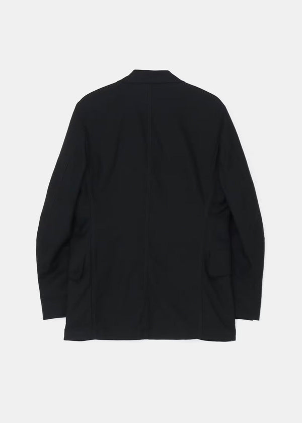 Yohji Yamamoto Black 4-Button Twill Jacket - NOBLEMARS