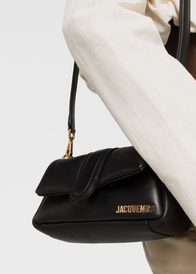 Jacquemus Le Petit Bambimou Leather Shoulder Bag - Neutrals