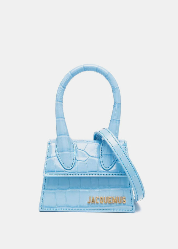 Jacquemus Blue 'Le Chiquito' Bag - NOBLEMARS