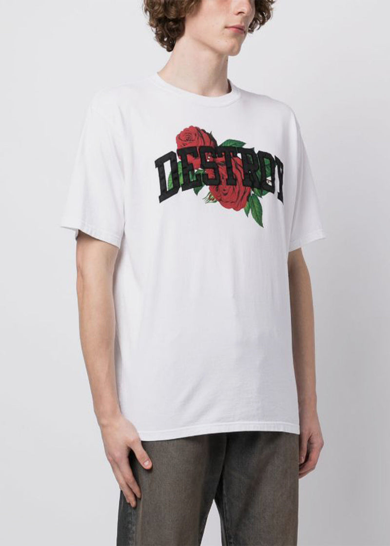 Undercover White Graphic-Print T-Shirt