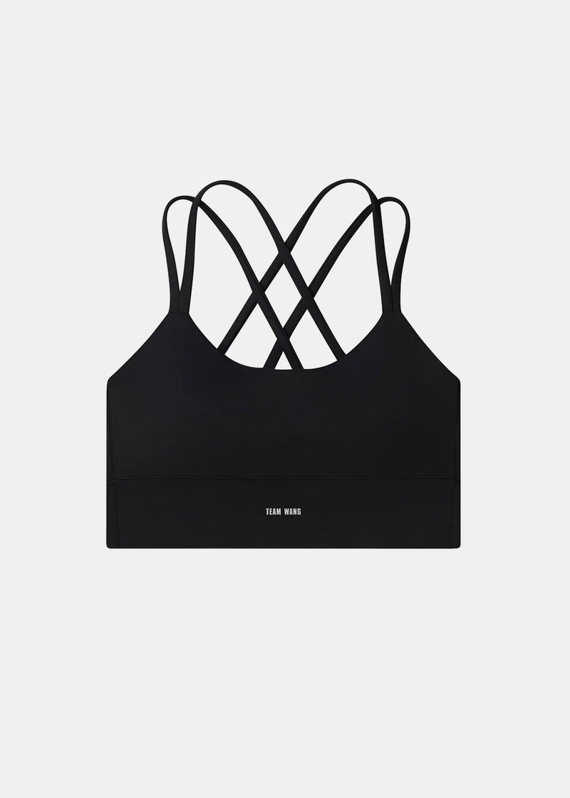 Balenciaga Black Athletic Sporty Bra - NOBLEMARS