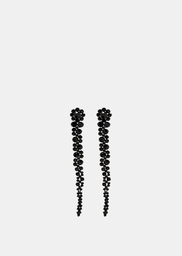 Simone Rocha Black Drip Earrings - NOBLEMARS
